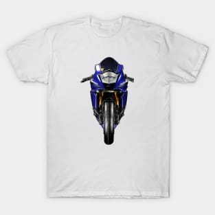 YZF R6 Bike Front View Illustration T-Shirt